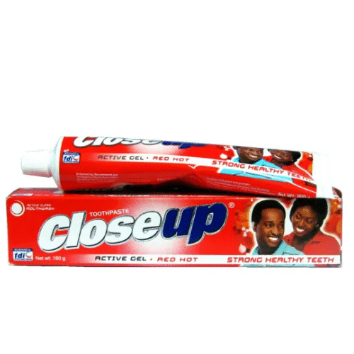 Closeup Toothpaste