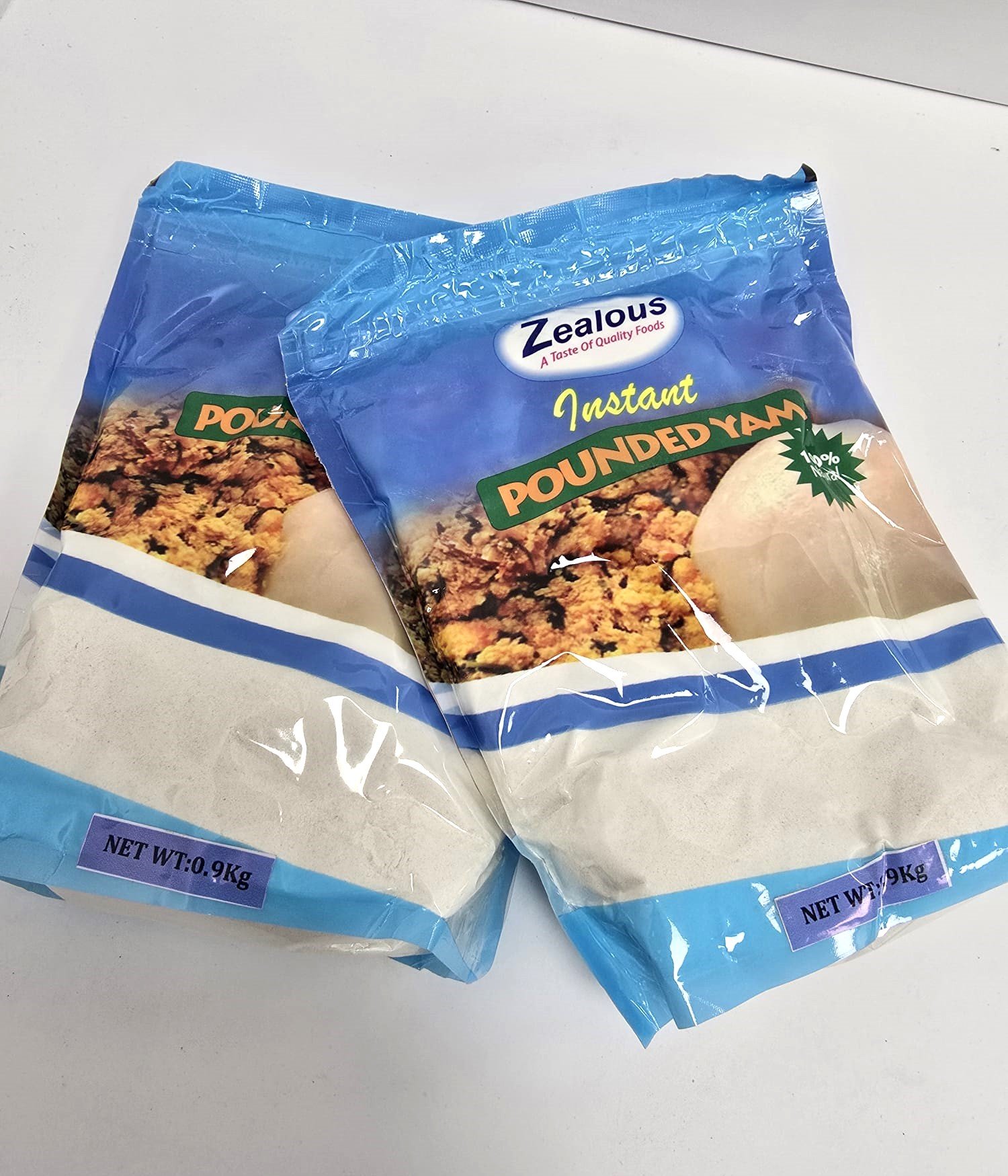 Zealous Pounded Yam 0.9kg