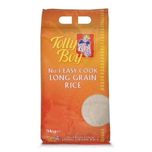 Tolly Boy Easy Cook Long Grain Rice 5kg