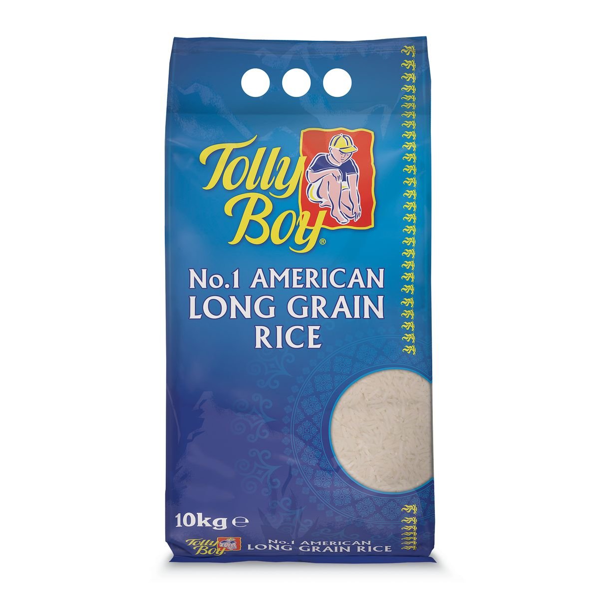 Tolly Boy Easy Cook Long Grain Rice 10kg