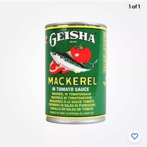 Geisha Mackerel in Tomato Sauce  425g