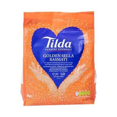 Tilda Golden Sella Rice 5kg