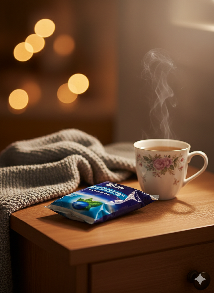 Vicks Baba Blue Menthol Lozenges - Classic Nigerian Cooling Candy - Image 3