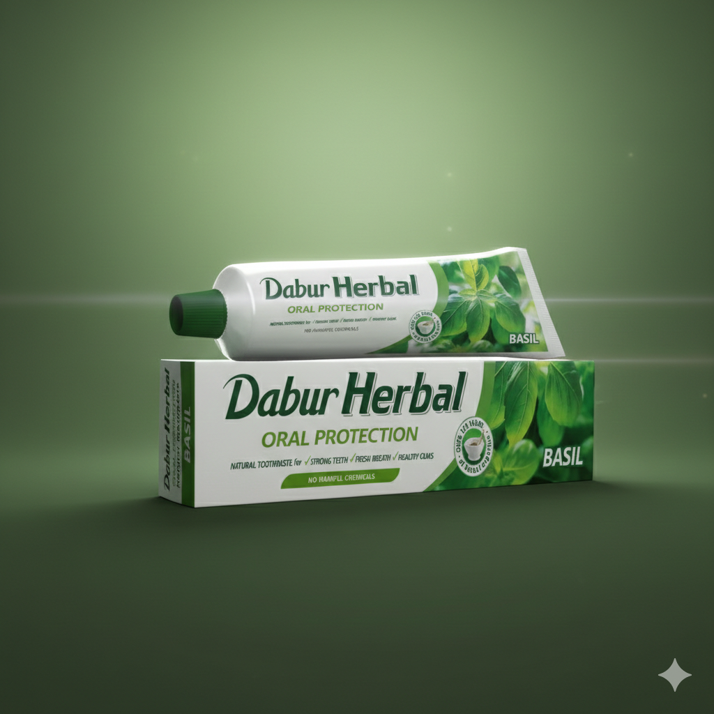 Dabur Herbal Toothpaste 100g - Natural Cavity & Gum Protection - Image 2