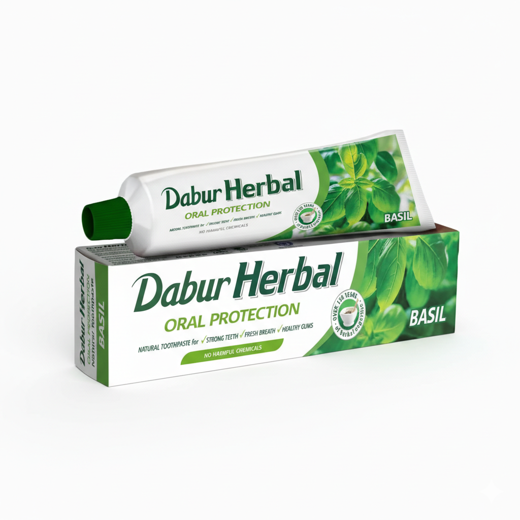 Dabur Herbal Toothpaste 100g - Natural Cavity & Gum Protection - Image 5
