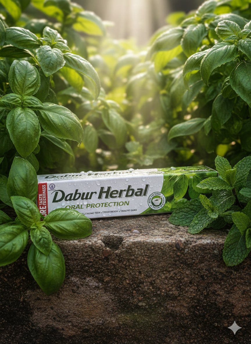 Dabur Herbal Toothpaste 100g - Natural Cavity & Gum Protection