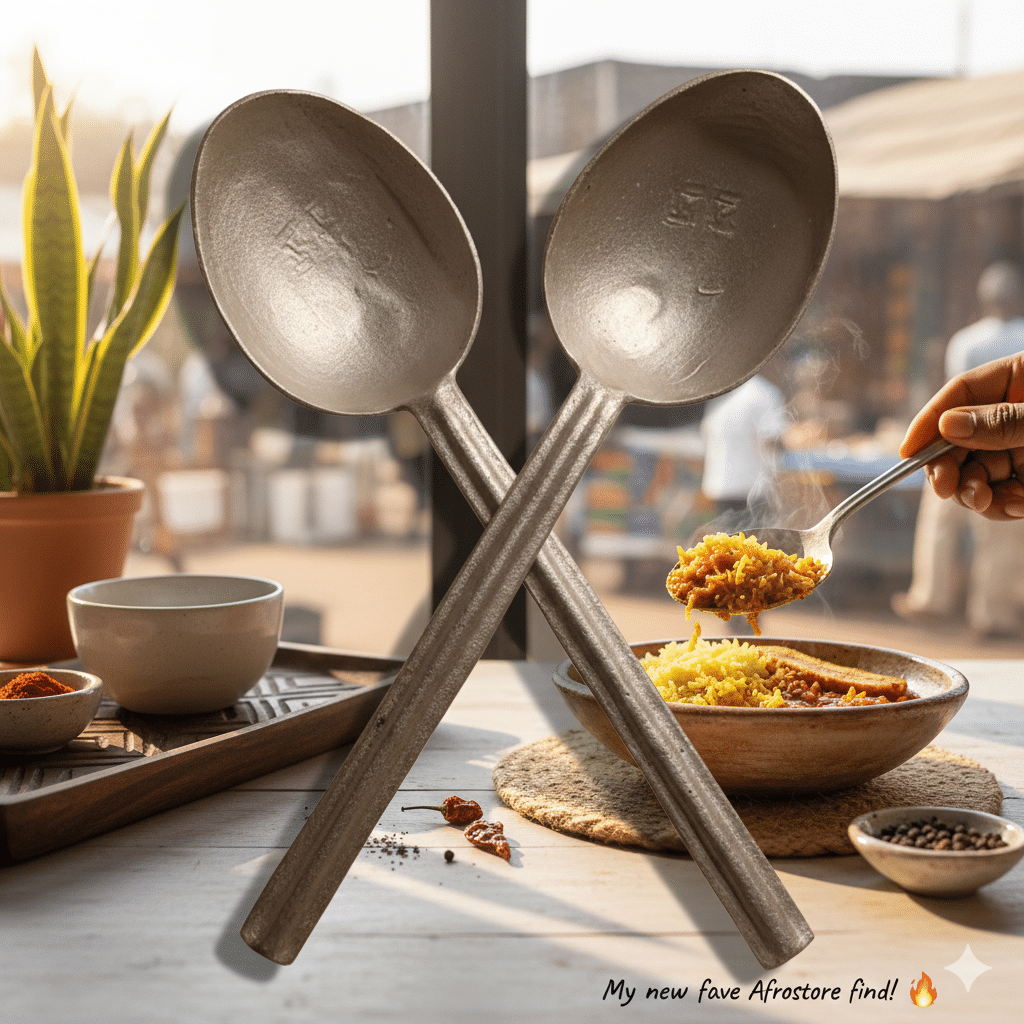 Traditional Iwakara Big Spoon - Image 4