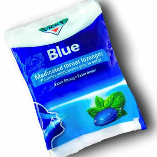 Vicks Baba Blue Menthol Lozenges - Classic Nigerian Cooling Candy