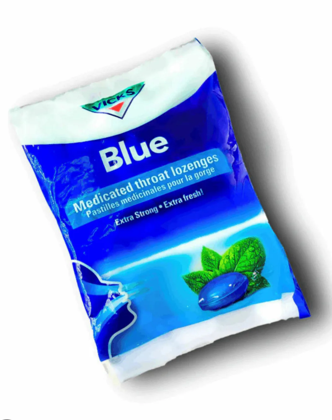 Vicks Baba Blue Menthol Lozenges - Classic Nigerian Cooling Candy