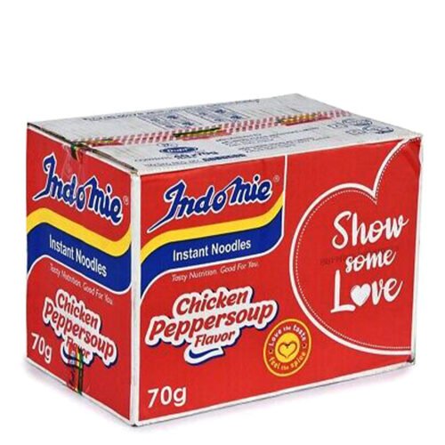 Indomie Peppersoup Instant Noodles — Box of 40 (70g each)