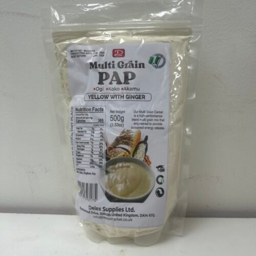 Delex Homemade MultiGrain Pap Ginger Yellow 500g