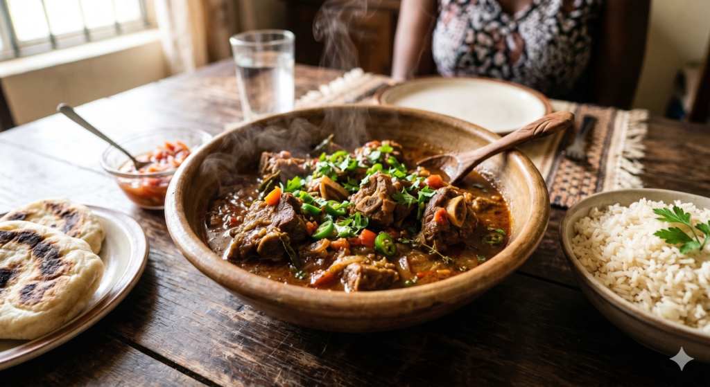 Goat curry